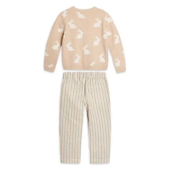 Wonder Nation Boys Crewneck Sweater And Pants Set 2-Piece - Picture 6 of 10